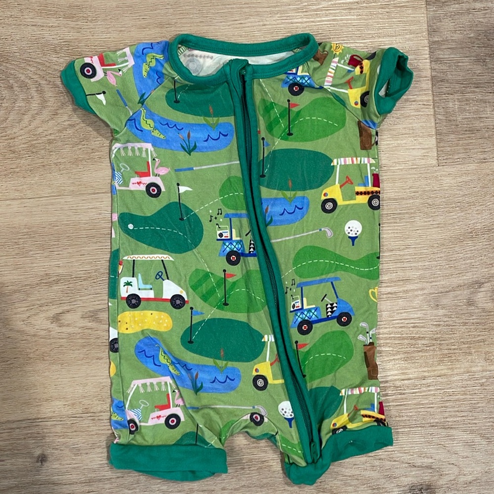 Little sleepies romper